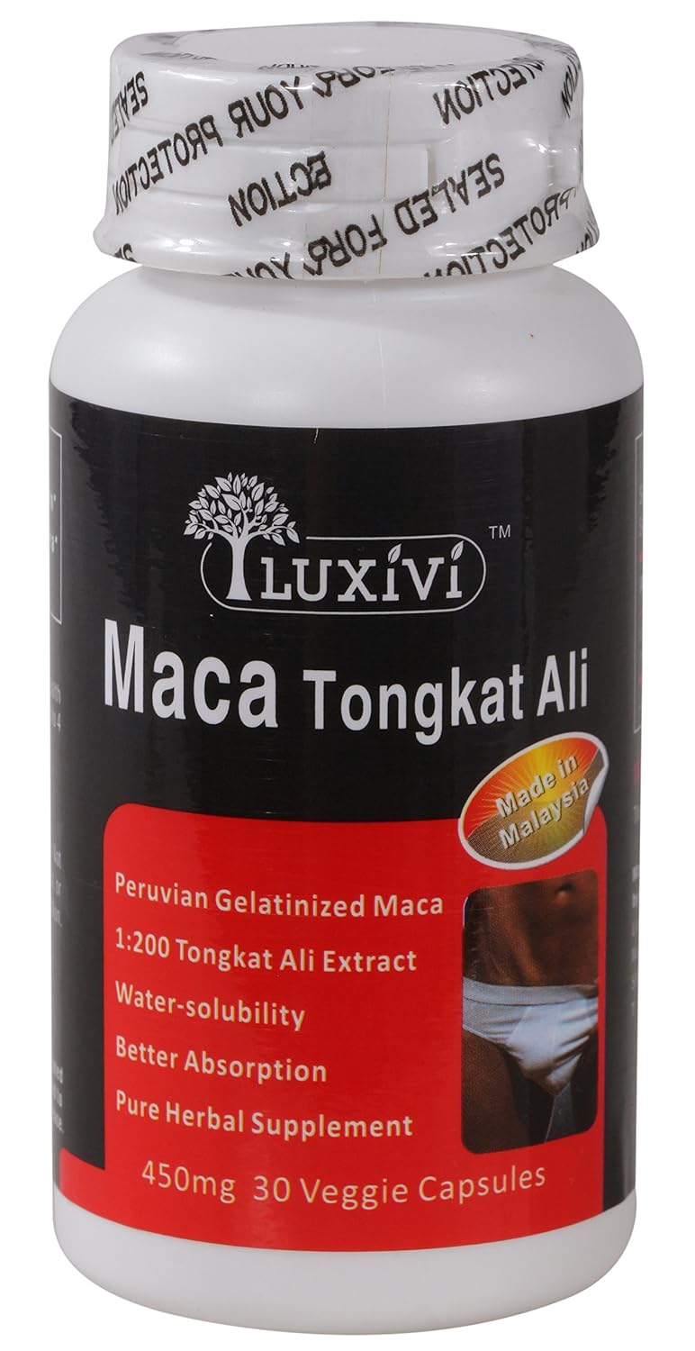 Amazon.com: Best Pure Natural Testosterone Booster for Mens Health - Maca Tongkat Ali - Peruvian Gelatinized Maca & Malaysia Tongkat Ali Freeze Dried ...