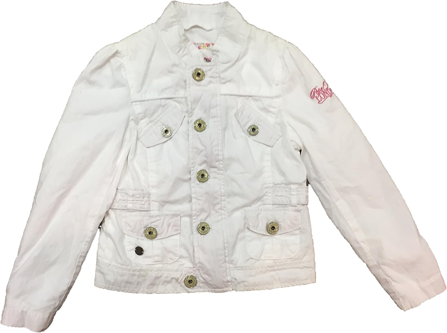 pepe jeans white jacket