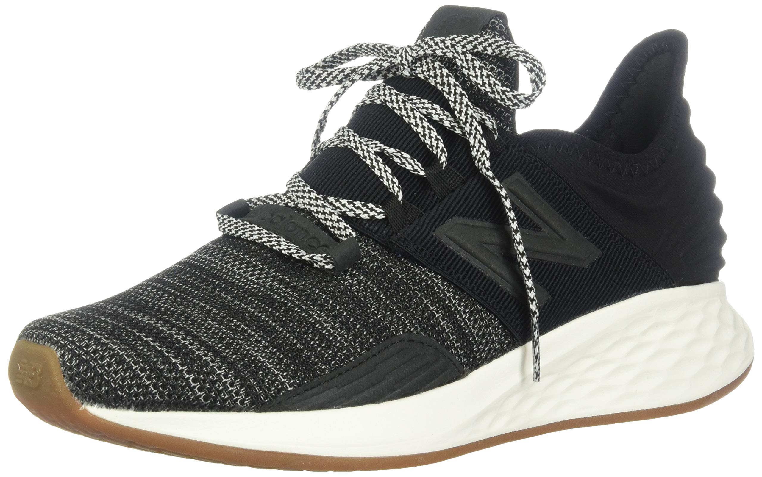 Women's Fresh Foam Roav V1 Sneaker, Black/Sea Salt, 8 Wide