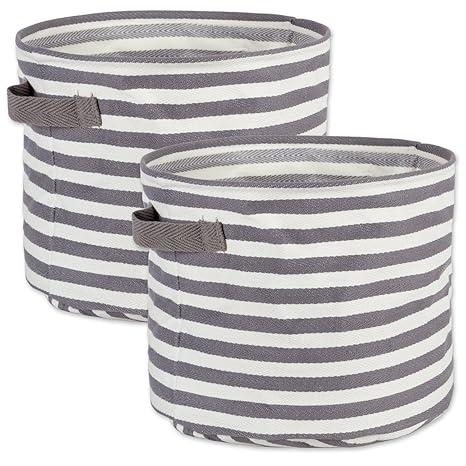 Dii Cabana Stripe Collapsible Waterproof Coated Anti Mold