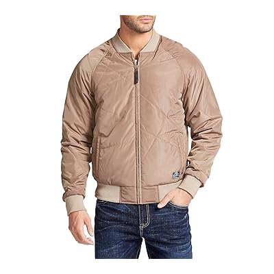 william rast down puffer bomber jacket