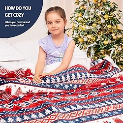 inhand Christmas Blankets and Throws, Holiday Throw