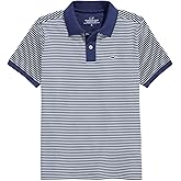 Vineyard Vines Boys Boys Striped Edgartown Pique Polo