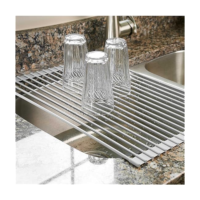 Surpahs Over the Sink Multipurpose Roll-Up Dis...