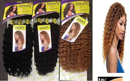Sleek Noble Gold Starlight Weave Hair Extensions 18 3pcs P1b 33