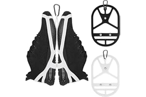 Shoe Holster, takyu 2 Pack Shoe Clips Silicone Shoe Holder for Backpack with Footwear Clip for Outdoor Climbing Hiking Trip, Hang Extra Shoes Cleats Boots on Your Bags