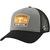 Tennessee Volunteers NCAA Officially Licensed Snapback Hat Big Rig Patch Black Gray Switchback