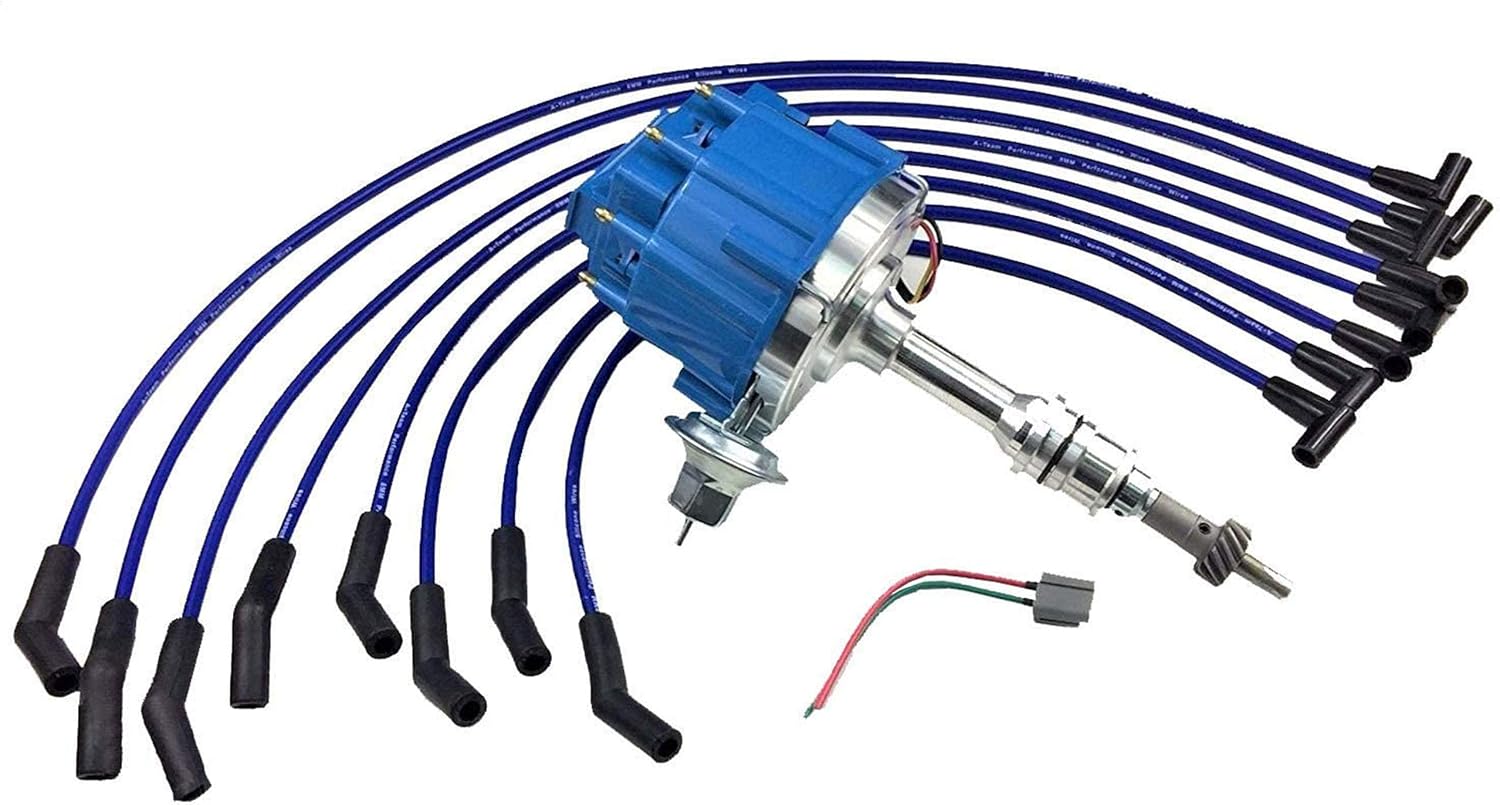 Amazon.com: A-Team Performance HEI Distributor 65K Volt Blue Cap, 8mm