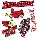 Desert Cactus Illinois State University Sticker Redbirds ISUr Vinyl Decals Laptop Water Bottle Car Scrapbook Sheet T2 (Type 2-4)