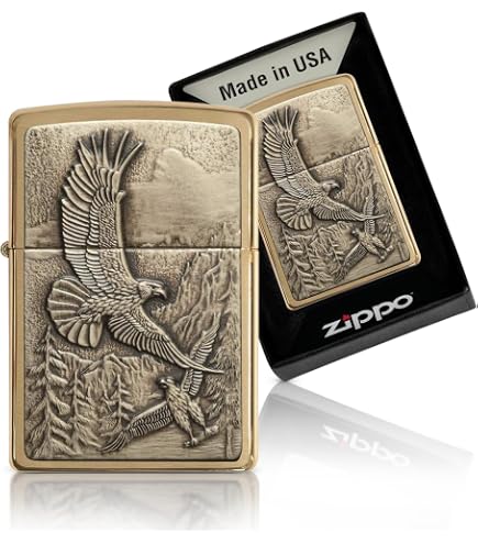 Amazon.com: Zippo Lighter: USMC Marines Logo and American Flag