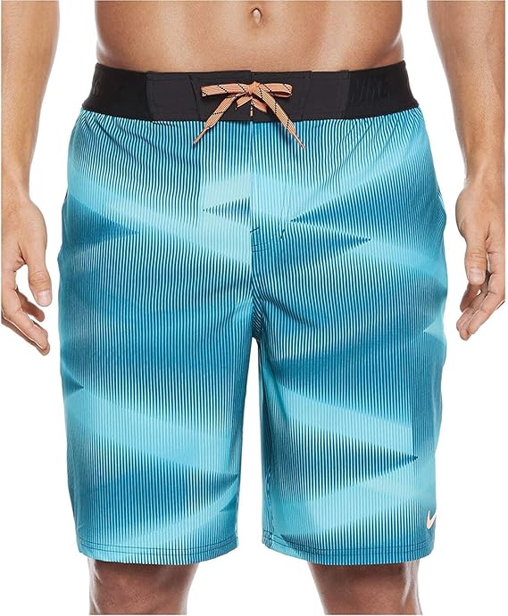 nike colorblocked active swim boyshorts