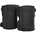 Amazon Basics - P2DFT024-1 Over/under Knee Pads, 8.5", One Size, 1 pair, 2 Count, Black (Previously AmazonCommercial brand)