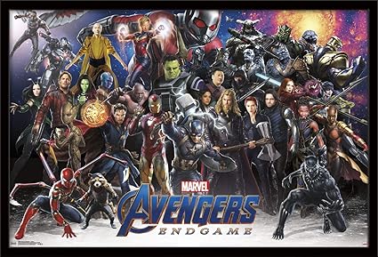 Amazoncom Trends International Avengers Endgame Lineup