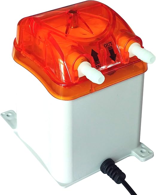 Pump 500ml/Min 2 Rollers 12V Peristaltic Pump With Exchangeable Pump Head And BPT Peristaltic