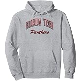 Florida Tech Panthers Retro Diamond Gray Officially Licensed Pullover Hoodie
