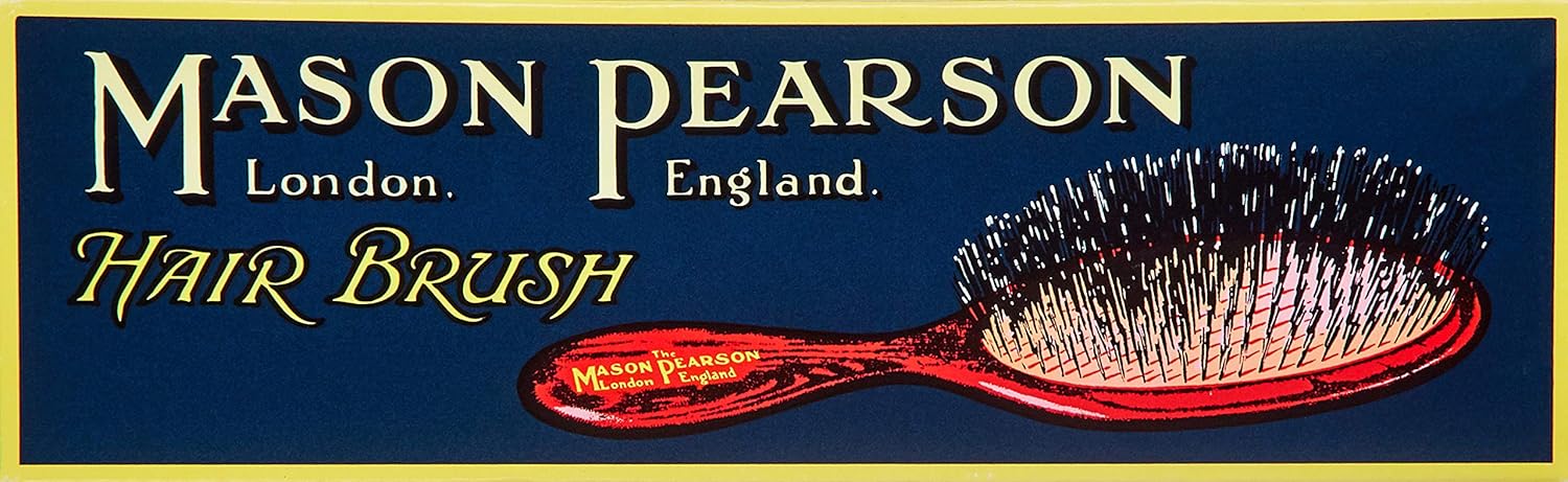 Mason Pearson BN4 Boar Bristle Nylon Tufts Hairbrush, Pink - Image 3