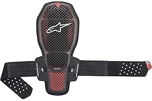 Alpinestars Nucleon KR-R Cell Men's Off-Road Motorcycle Back Protector - Black/Red/Large