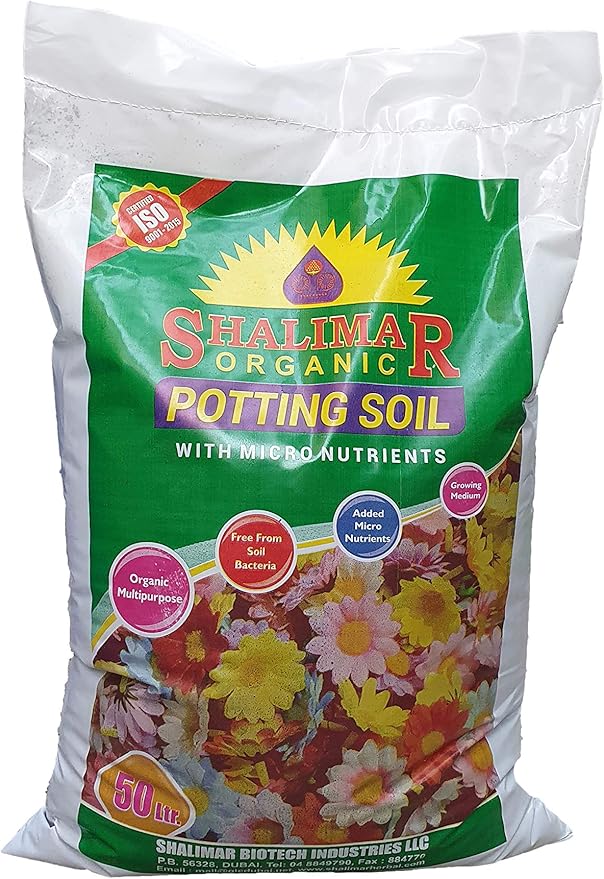 Shalimar Potting Soil Organic Soil, 50 L Buy Online at Best Price in