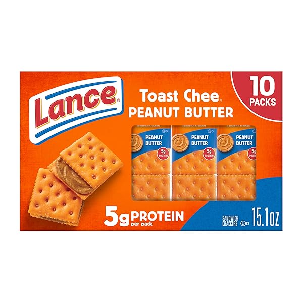 LANCE TOASTCHEE PEANUT BUTTER, 10 COUNT 1.52 OZ