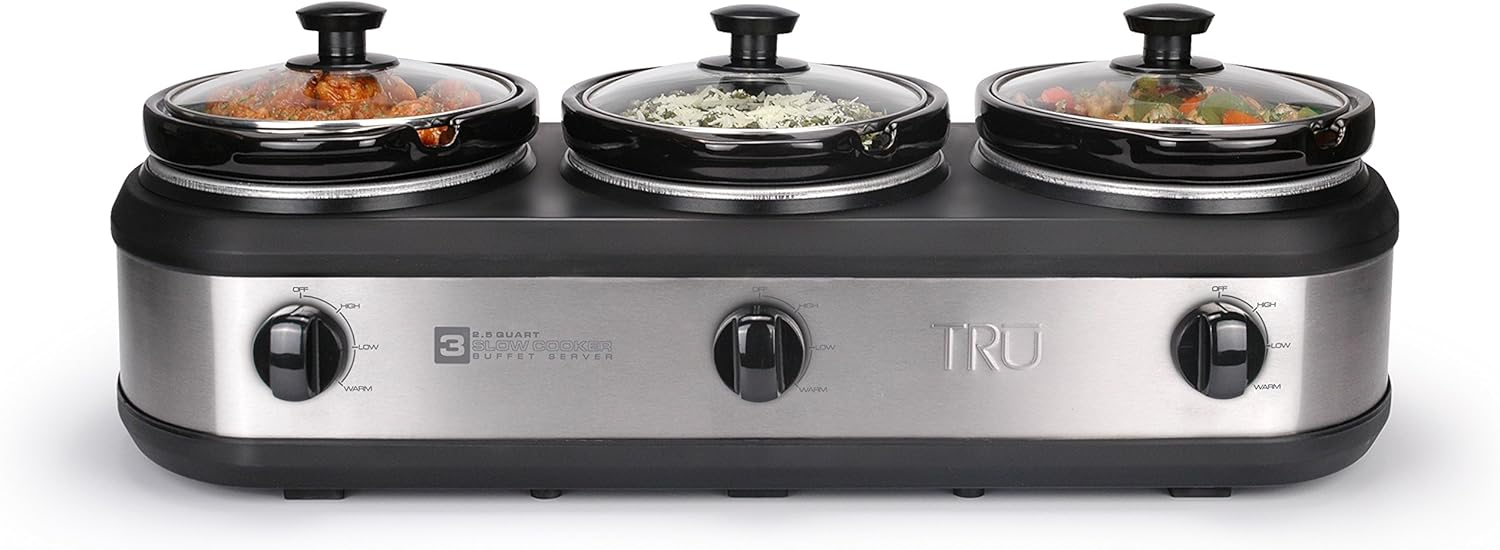Tru BS-325LR Slow-Cookers: Crock Pot: Kitchen & Dining