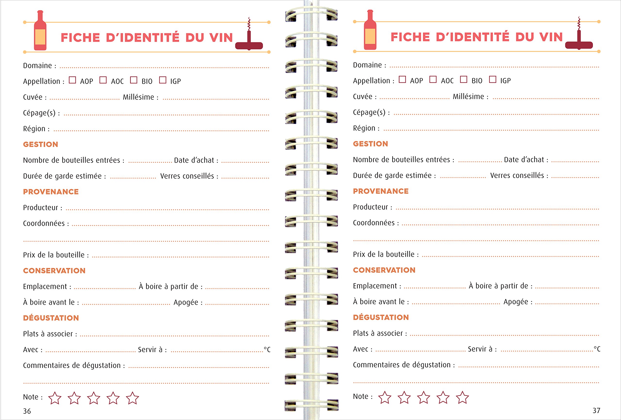 Amazon Fr Carnet De Cave Memoniak 2018 Collectif Livres