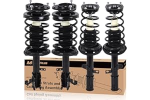 MOSTPLUS Front and Rear Complete Strut Spring Assemblies Shock Absorbers Compatible for 93-02 TOYOTA COROLLA (Set of 4)