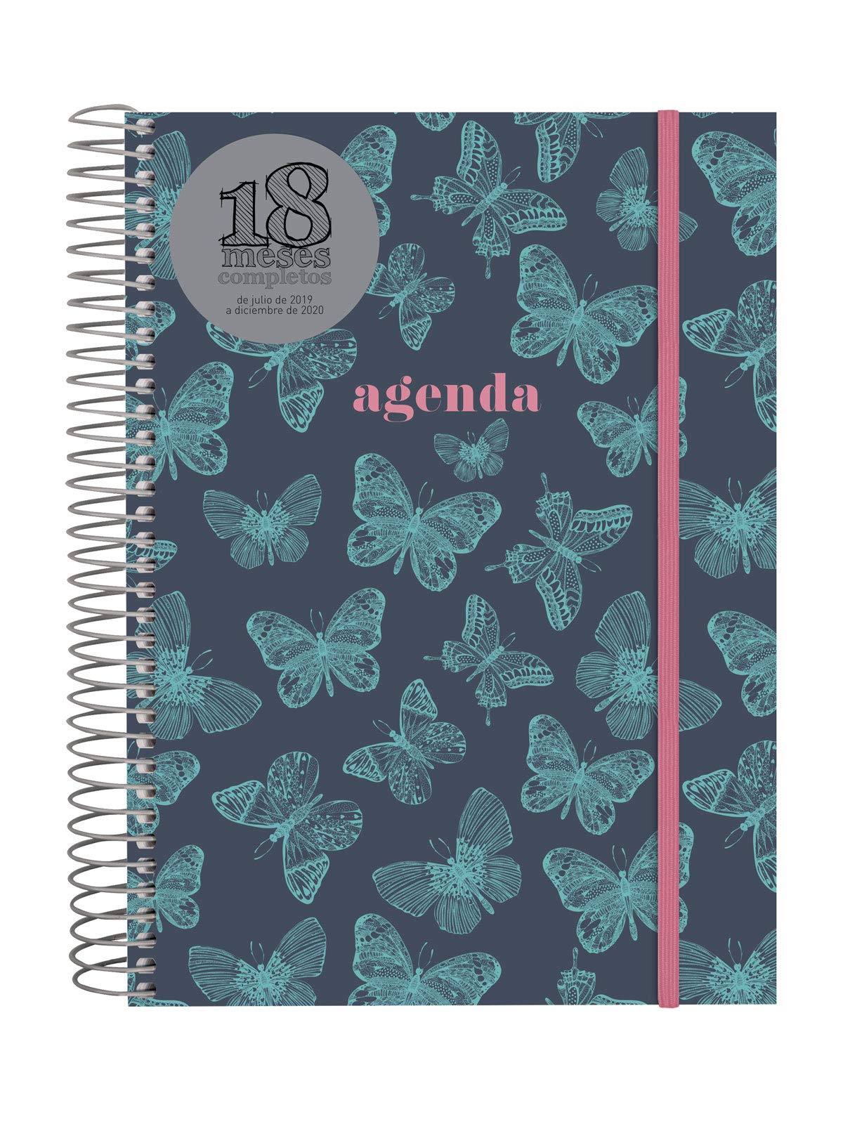 Agenda 18 Months 2019-2020 2 Days Spanish Page