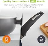 Tower Cerasure 28 cm Multi-Pan Aluminium Body Induction Non-Stick Graphite view 5