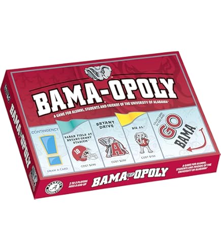 Amazon.com: Late for The Sky NCAA Auburn-Opoly Board Game