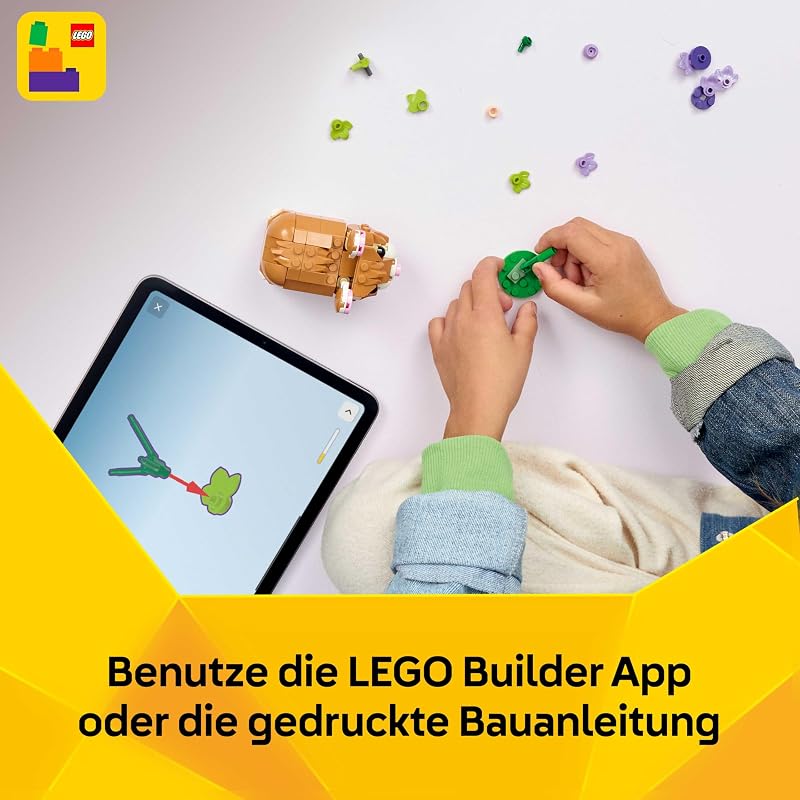 Creator 3in1 Niedlicher Hamster mit Blume 31376