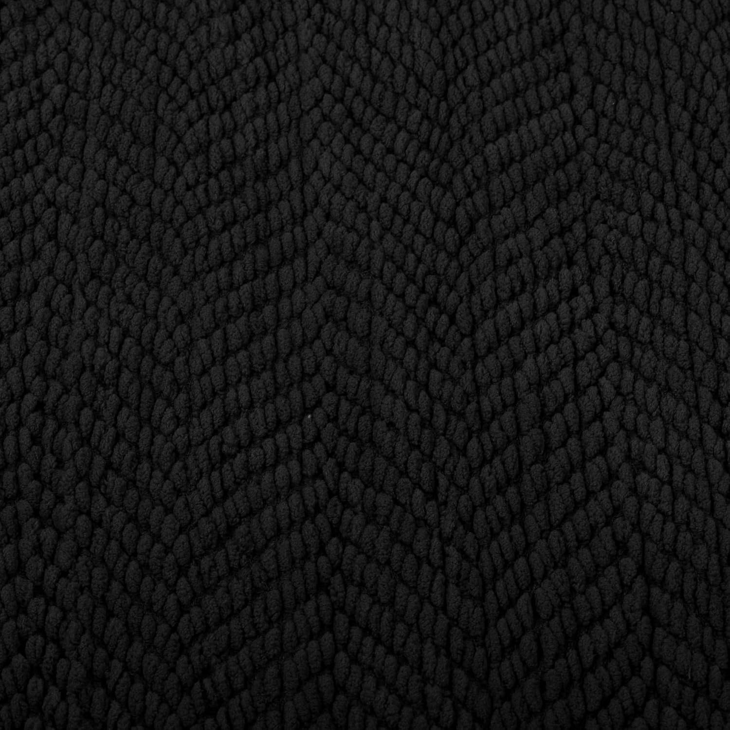 Home Soft Things Knitted Tweed Throw Couch Cover Blanket, 50 x 60, Raven: Home & Kitchen