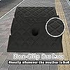 QTLCOHD 2 Pack Curb Ramps 4 Inch Rise Height Portable Lightweight Small ...