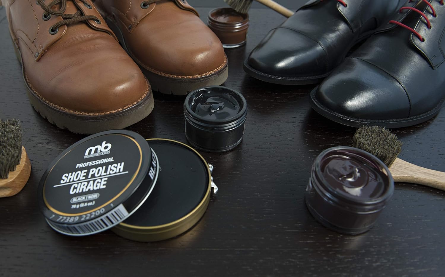 Moneysworth & Best Shoe Cream Black, 50ml: Sports & Outdoors