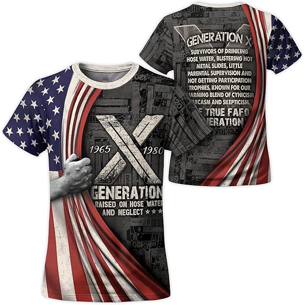 Yupify Generation X Shirt, Generation X 1965-1980 T Shirts