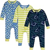 Onesies Brand baby-boys 3-pack Snug Fit One-piece Cotton Pajamas