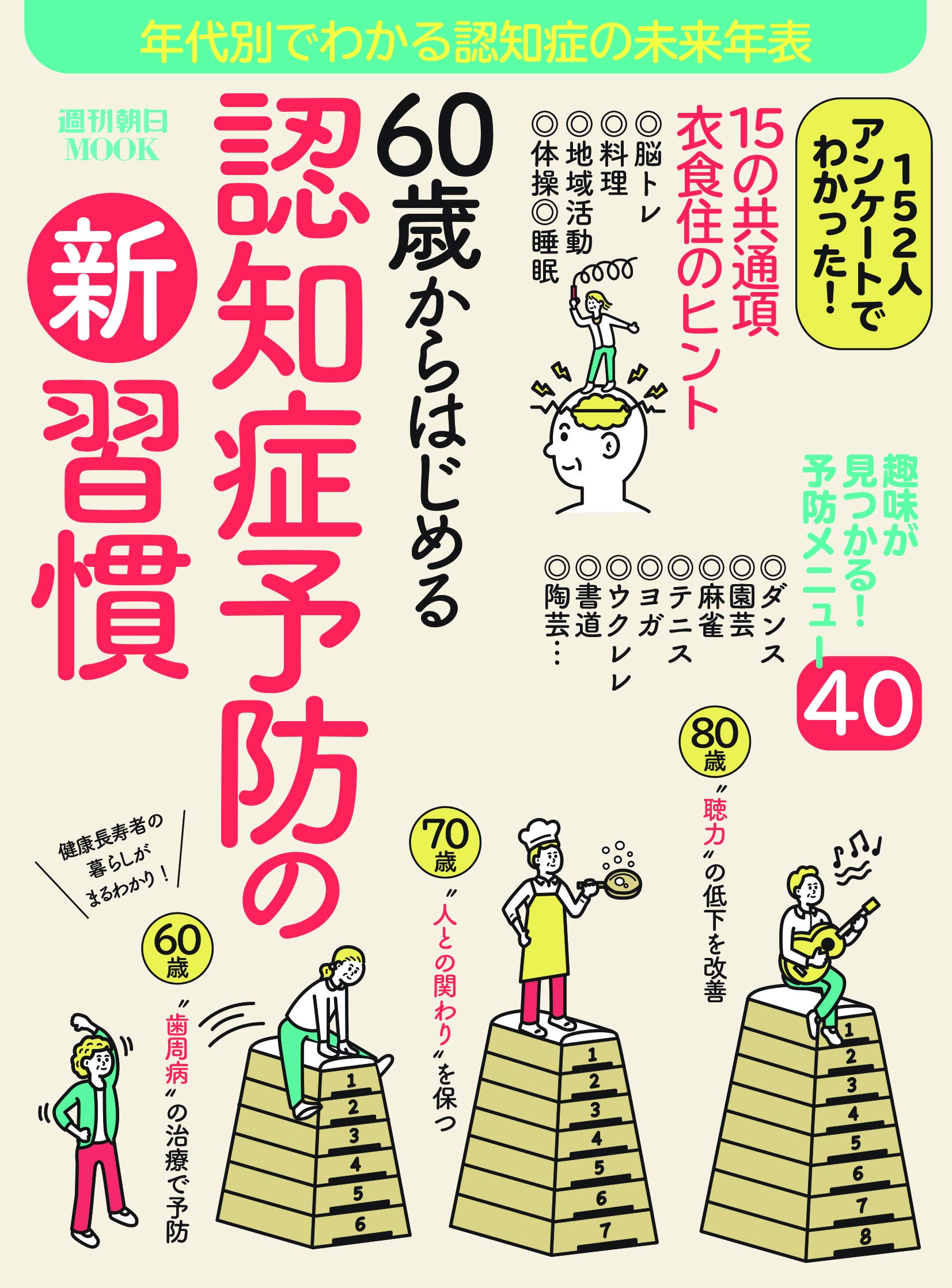 60歳からはじめる 認知症予防の新習慣 週刊朝日ムック 朝日新聞出版 本 通販 Amazon