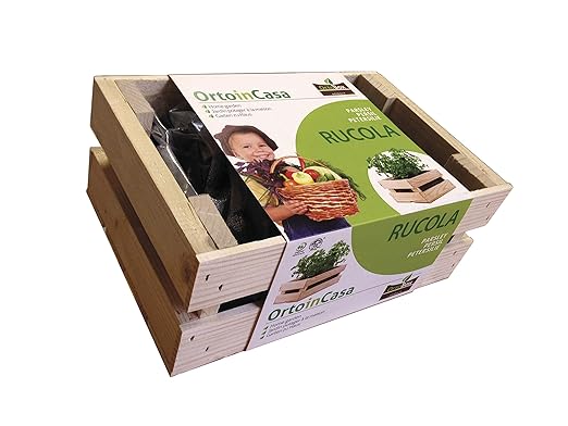 Kit para huerto en el balcón cm., TU huerto urbano. ORTO Box: caja ...