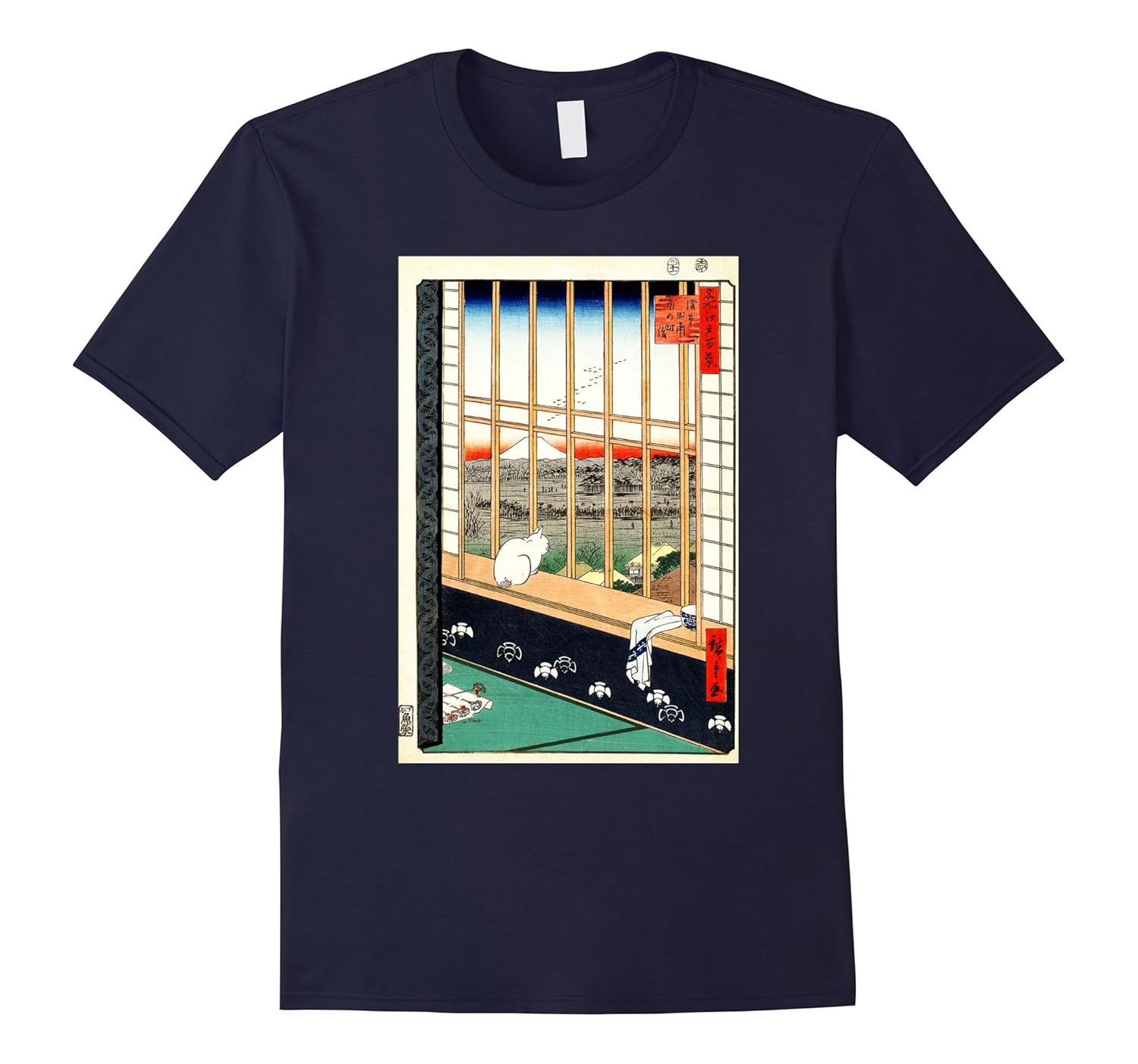 Asakusa Ricefields and Torinomachi Festival Art Gift T-Shirt-ANZ