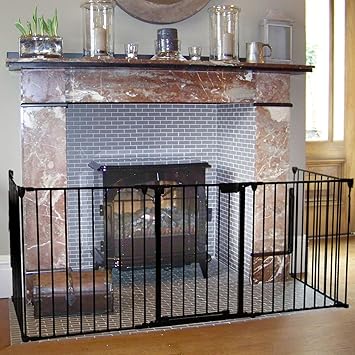 fireplace baby gate