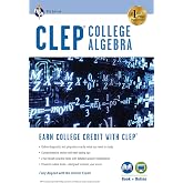 CLEP&reg; College Algebra Book + Online (CLEP Test Preparation)