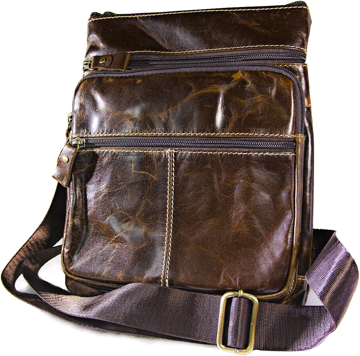 mens designer leather messenger bags