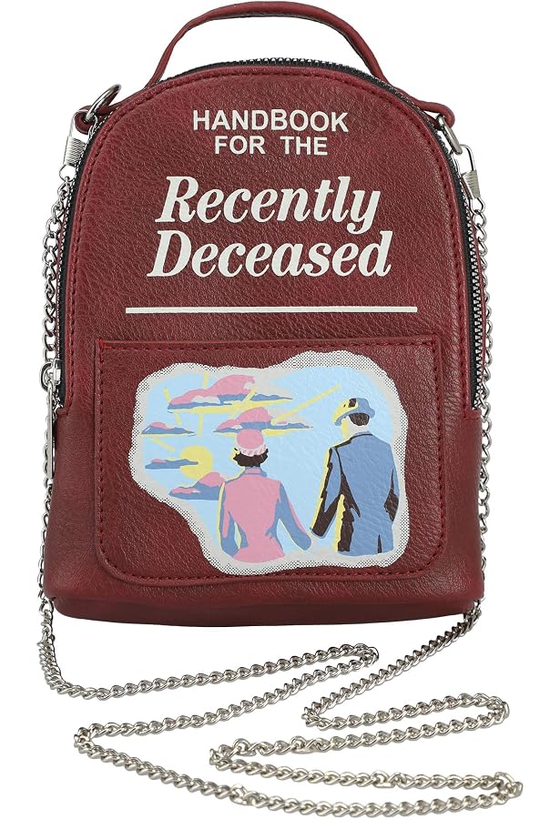 Sac à dos Loungefly - Beetlejuice Handbook For The Recently Deceased Pin Trader