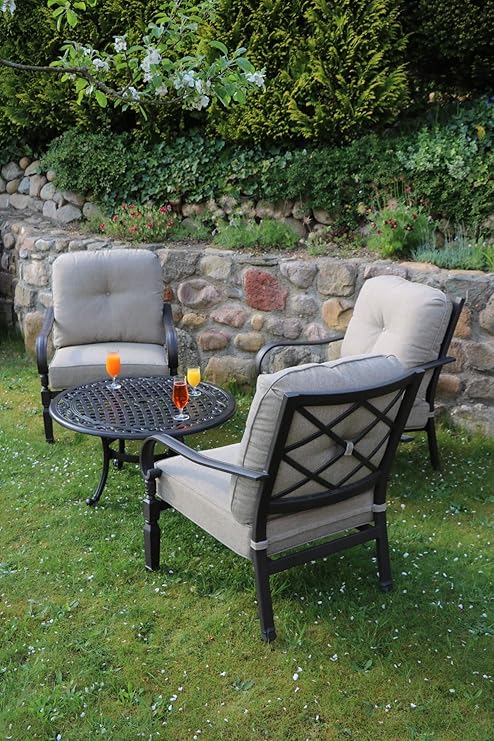 Sillones de jardin de hierro y madera | Sillones