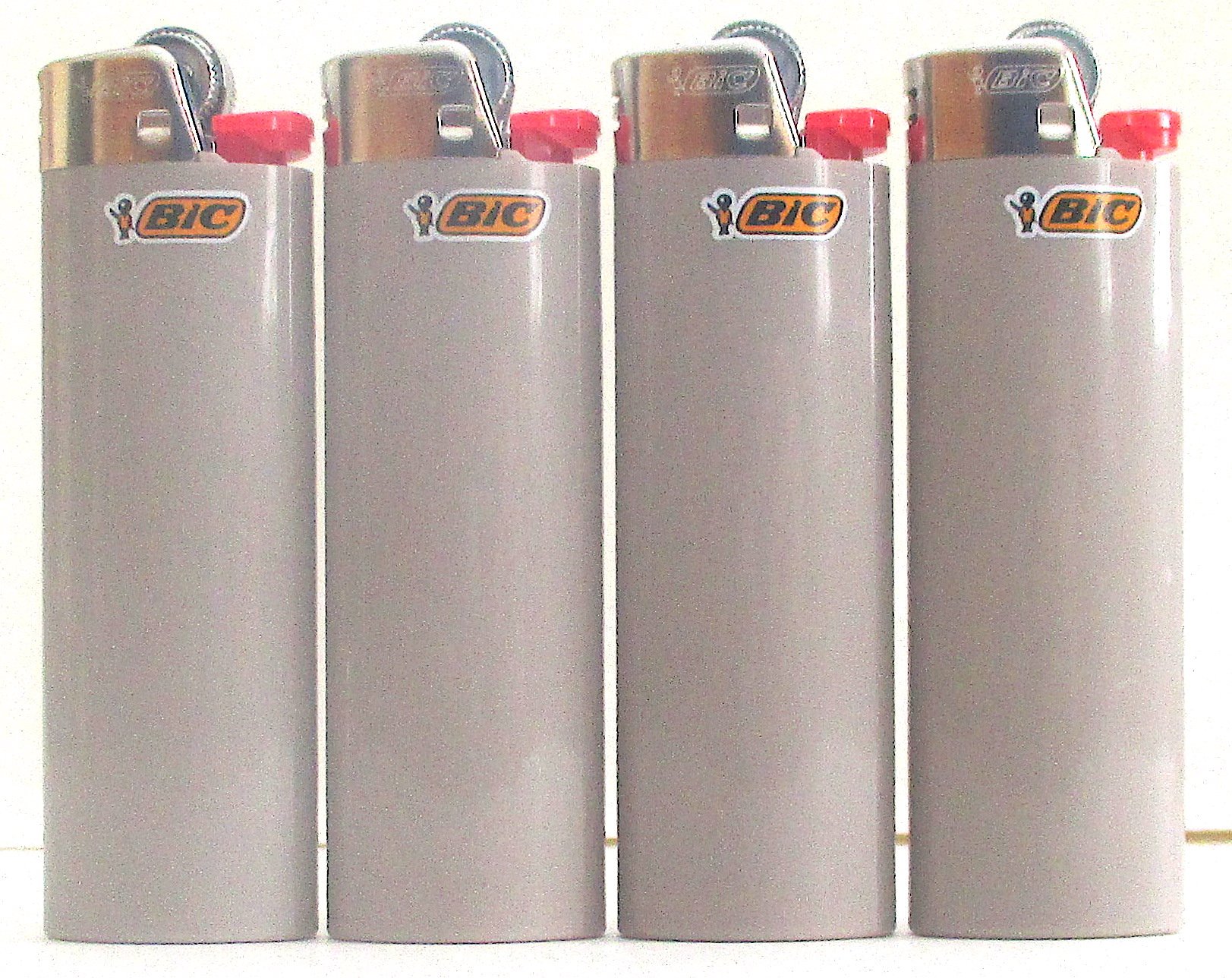 BIC Charcoal Grey Full Size Lighters New Lot of 4 79466070384 eBay