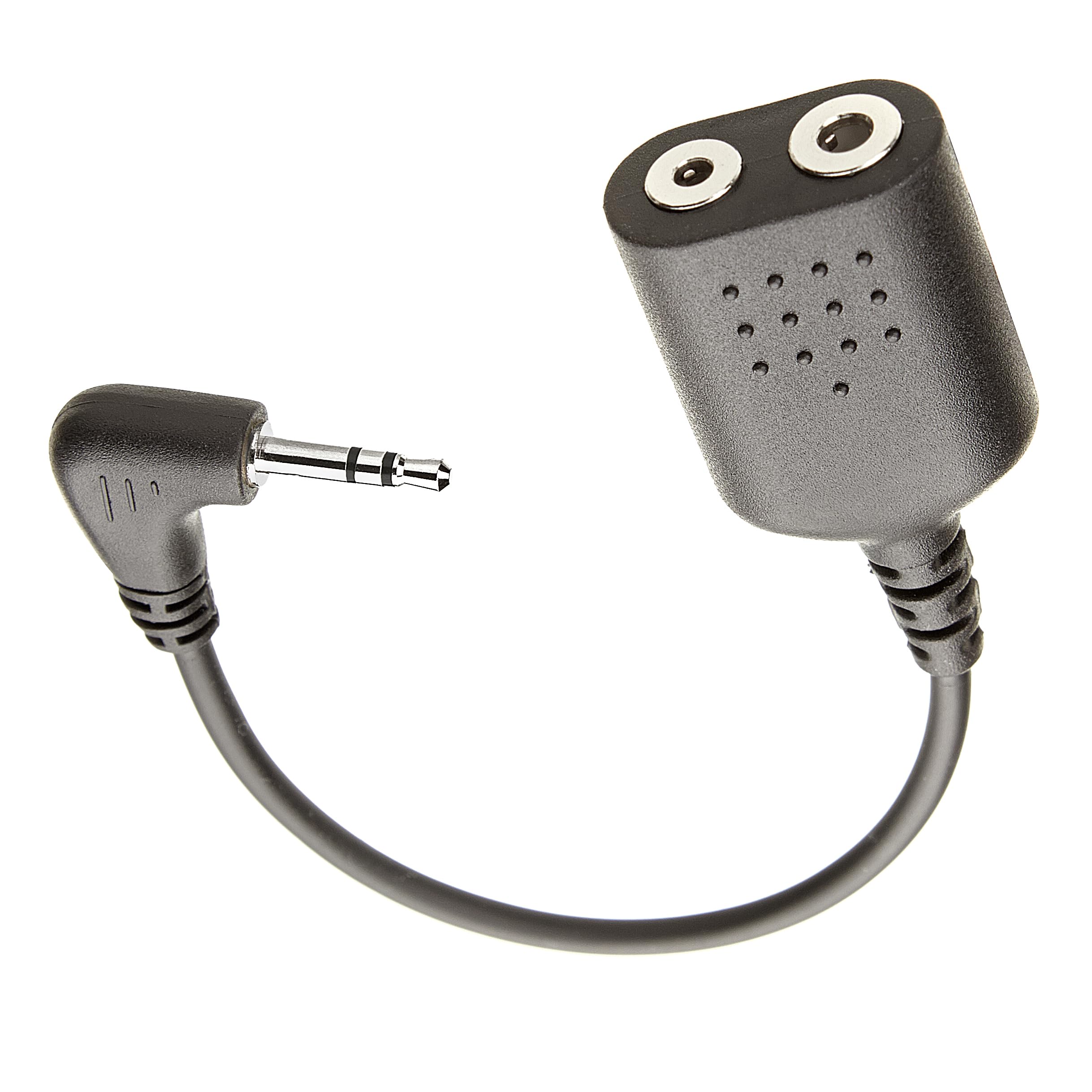 Motorola 2 PIN Earpiece to Cobra 1 Pin Radio Earpiece Aadptor/Connector Compatible with Mototrola TLKR Talkabout Radio