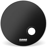 Evans REMAD Resonant Bass Drumhead 26 Inch | Evans REMAD resonant bass drum heads deliver controlled sustain, focused low end, adjustable damping and full kick tone.