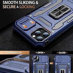 Goodon for iPhone 11 Pro Case with Sliding Camera