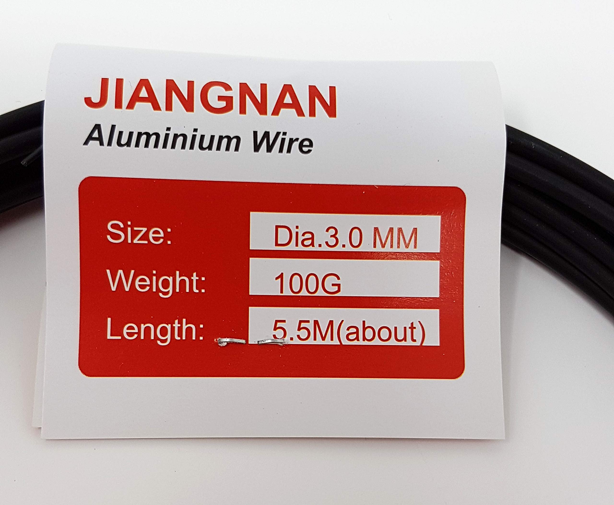 100g Bonsai Wire, 3milimeters, Annealed Aluminium