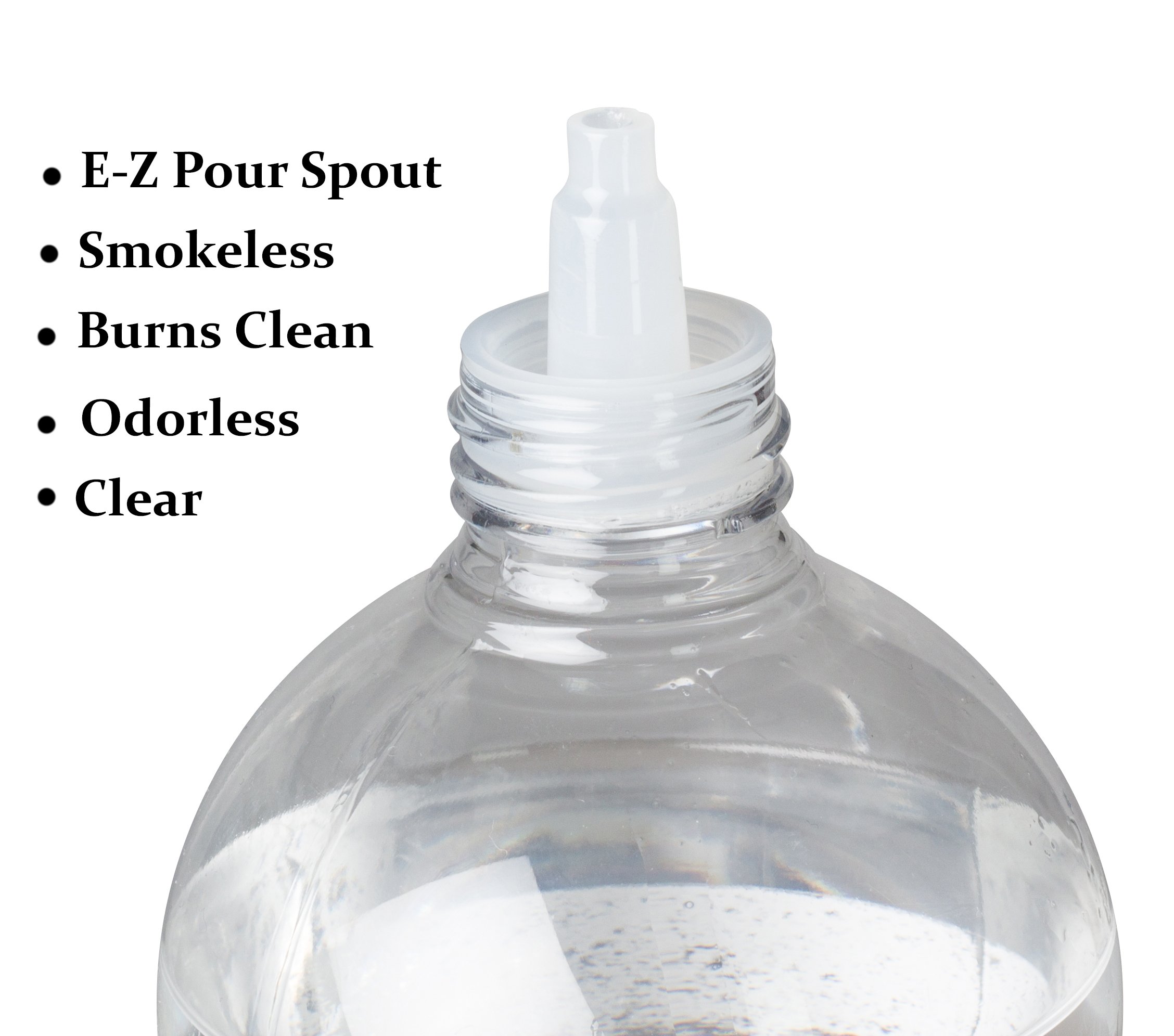 Paraffin Lamp Oil Clear Smokeless, Odorless, Clean Burning Fuel for