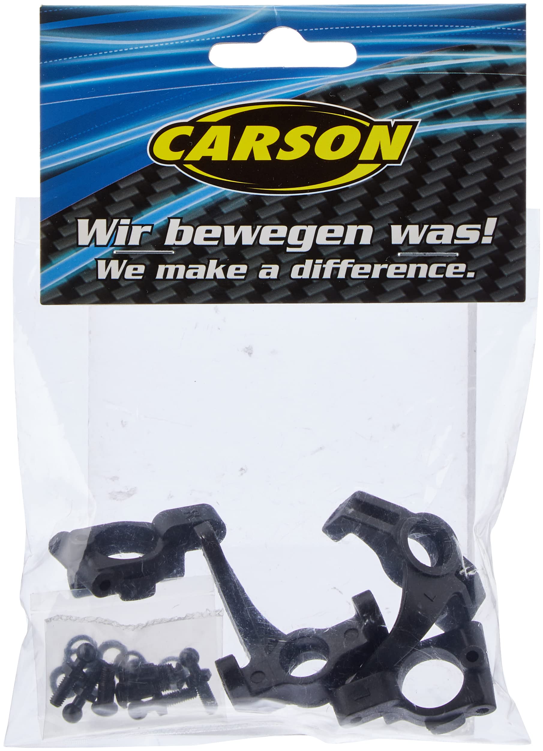 Carson 500405354 Model Building Accessory: X10EB Steering Lever and Axle Set Front